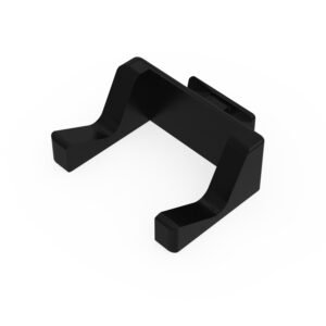 Acoustic slat wall controller holder